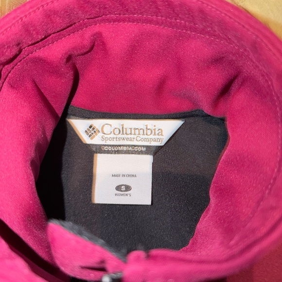 Columbia Fuchsia Full-Zip Jacket - Picture 2 of 3
